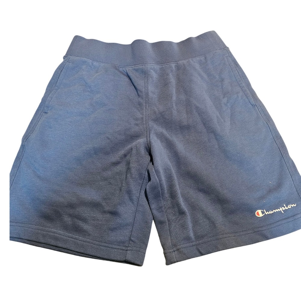 Champion Men's Navy Blue Sweat Shorts Athletic Casual Size M‎ Medium
